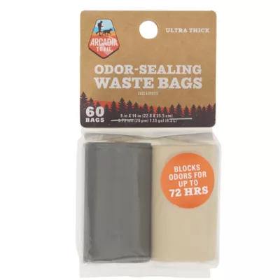 Arcadia Trail® Odor Sealing Dog Poop Bags - Ultra Thick - Tan & Gray - 60 Count - Image 4