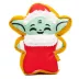 Buckle-Down STAR WARS Grogu Santa Plush Dog Toy image thumbnail 1