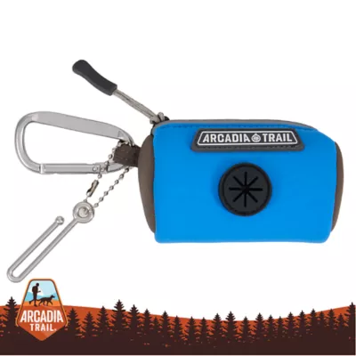 Arcadia Trail® Dog Poop Bag Dispenser - Gray & Black - Includes 15 Poop Bags - Image 1