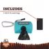 Arcadia Trail® Dog Poop Bag Dispenser - Teal & Mint - Includes 15 Poop Bags image thumbnail 4