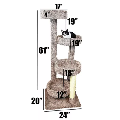 Product Prestige Solid Wood Cat Playground