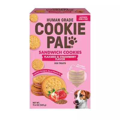 Cookie Pal All Life Strawberry Sandwhich Dog Treat - 11.4 oz - Image 1