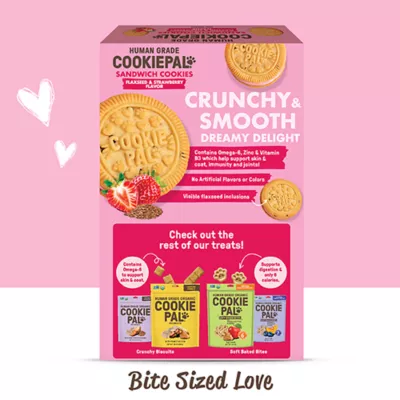 Cookie Pal All Life Strawberry Sandwhich Dog Treat - 11.4 oz - Image 2