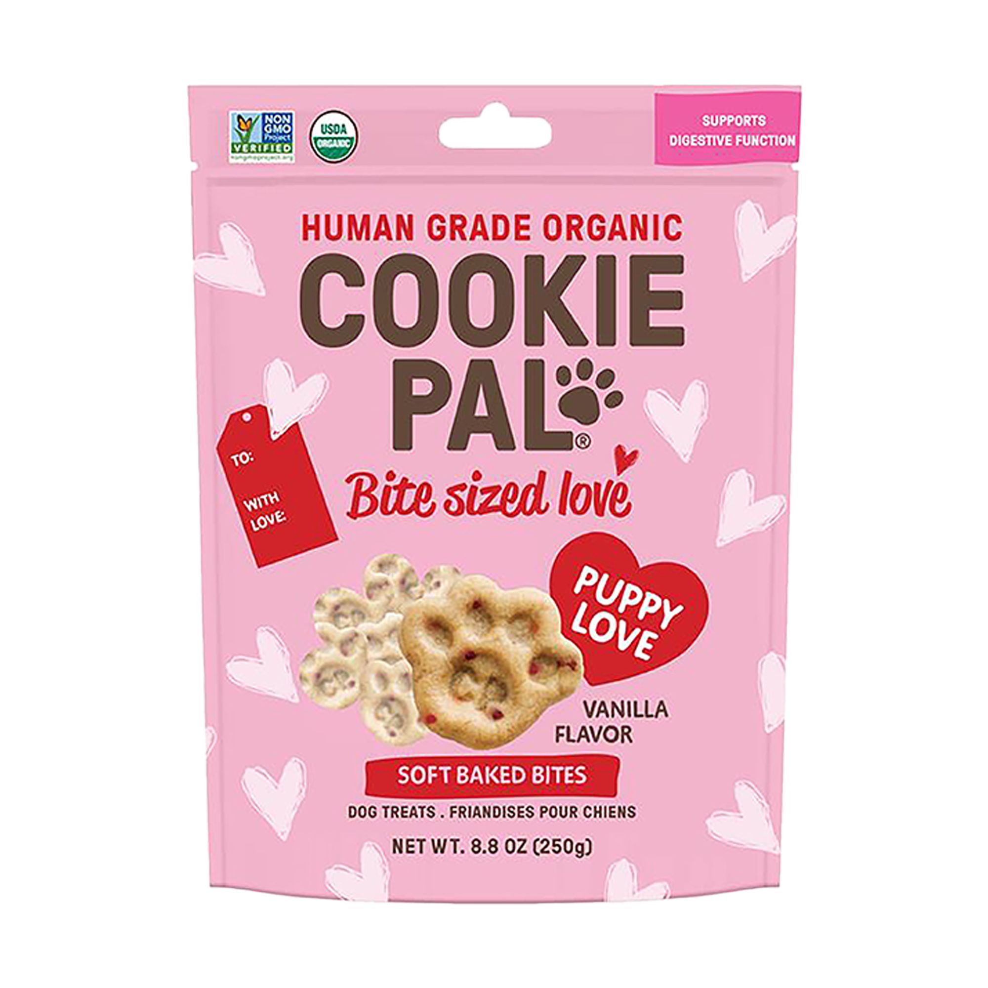 thumbnail image 2 of Cookie Pal All Life Stages Soft Bite Dog Treat - Vanilla 8.8 Oz 2 of 11