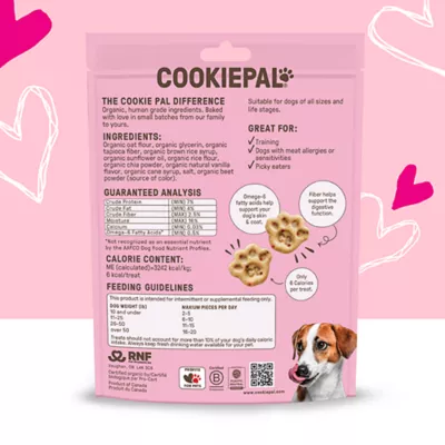 Product Cookie Pal All Life Stages Soft Bite Dog Treat - Vanilla 8.8 oz