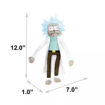 Product Buckle-Down Rick and Morty Rick Plush Dog Toy
