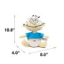 Buckle-Down Rugrats Tommy Pickles Plush Dog Toy image thumbnail 4