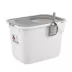 Litter Genie, Top Entry Cat Litter Box with Scoop, White/Gray image thumbnail 1