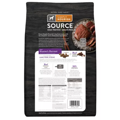 Simply Nourish® Source Adult Dry Dog Food - Lamb, Pork & Boar, Grain Free - Image 7