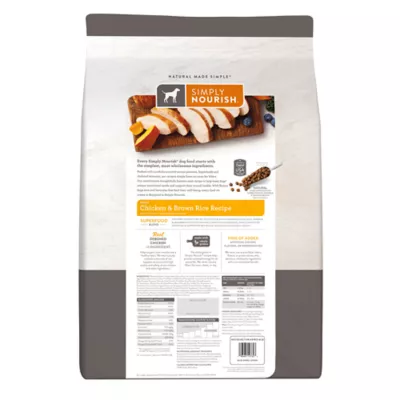 Simply Nourish Original Adult Dry Dog Food - Chicken & Brown Rice - Image 2