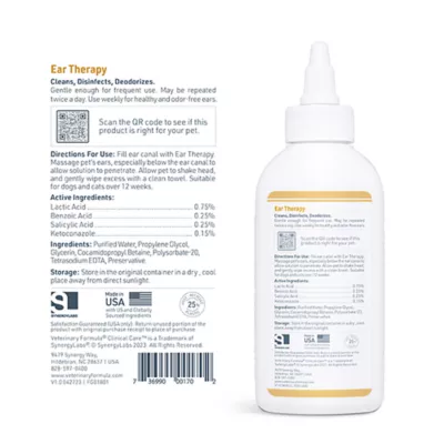 Product Veterinary Formula Clinical Care Ear Therapy, 4 oz