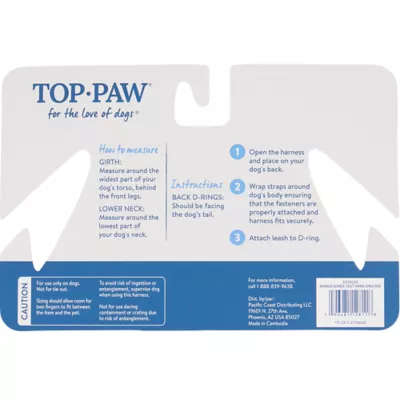 Top Paw® Soiree Gingham Vest Harness Dog - Image 6
