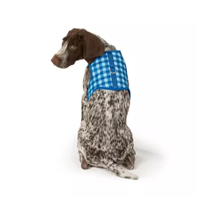 Top Paw® Soiree Gingham Vest Harness Dog - Image 1