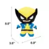Buckle-Down X-Men Wolverine Plush Dog Toy image thumbnail 4