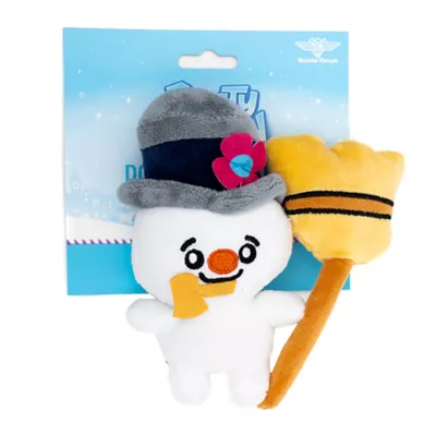 Product Buckle-Down Frosty the Snowman with Broom Plush Dog Toy