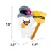 Buckle-Down Frosty the Snowman with Broom Plush Dog Toy image thumbnail 3