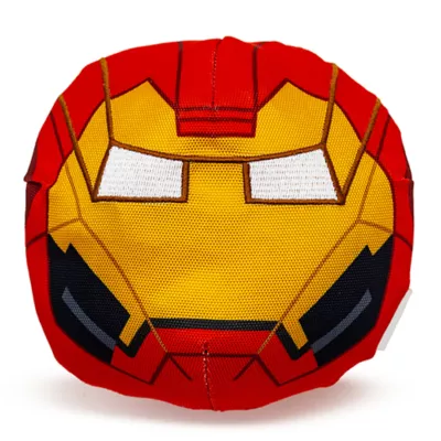 Product Buckle-Down Iron Man Face Plush Dog Toy