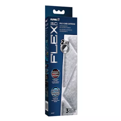 Fluval Flex 2.0 Poly Carbon Cartridge, 3 pack - Image 1