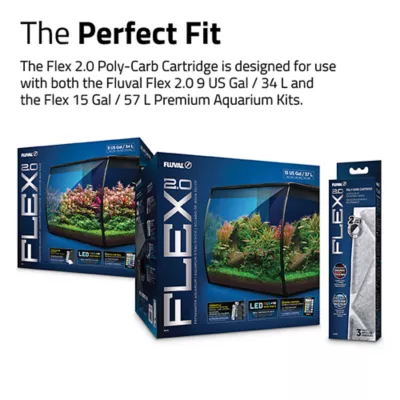 Fluval Flex 2.0 Poly Carbon Cartridge, 3 pack - Image 5