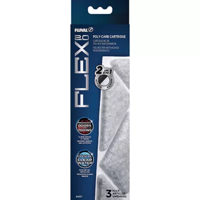 Fluval Flex 2.0 Poly Carbon Cartridge, 3 pack - Image 7
