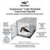 Snoozer® Forgiveness™ Cozy Cave® Fully Washable Dog Crate Bed image thumbnail 3