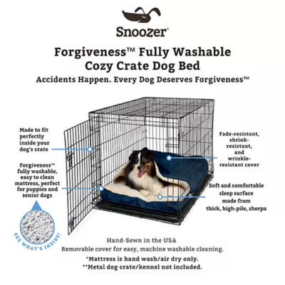 Snoozer® Forgiveness™ Cozy Cave® Fully Washable Dog Crate Bed - Image 3