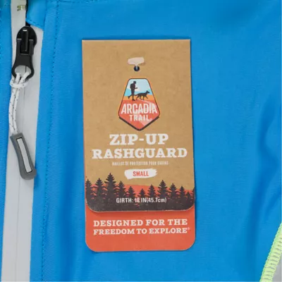 Arcadia Trail® Zip-Up Rashguard - Image 7