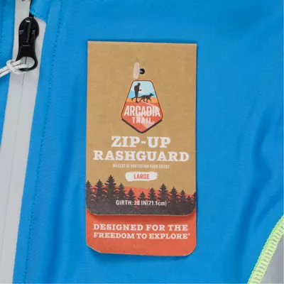 Arcadia Trail® Zip-Up Rashguard - Image 7