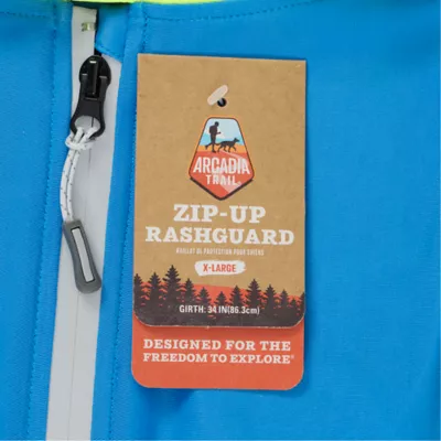 Arcadia Trail® Zip-Up Rashguard - Image 7