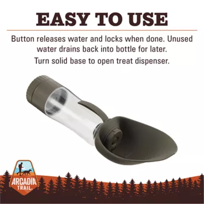 Arcadia Trail® 2-in-1 Water Bottle & Food Dispenser - Image 3