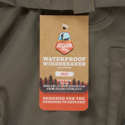 Arcadia Trail® Waterproof Windbreaker - Image 7
