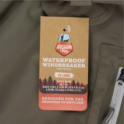 Arcadia Trail® Waterproof Windbreaker - Image 7