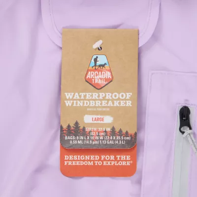 Arcadia Trail® Waterproof Windbreaker - Image 7