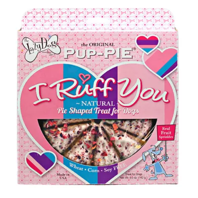 Lazy Dog PUP-PIE Baked Dog Treat "I Ruff You", 141 g - Image 1