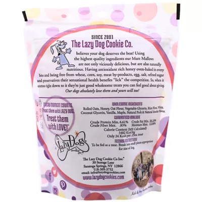 Lazy Dog Mutt Mallows Soft Baked Dog Treats Maple Bacon Kisses, 141 g - Image 2