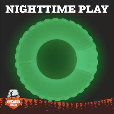 Arcadia Trail® Glow-in-the-Dark Ring Dog Toy - Image 3