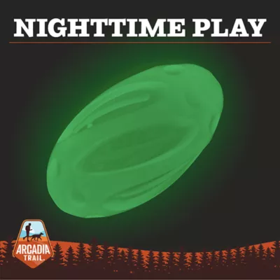 Arcadia Trail® Glow-in-the-Dark Football Dog Toy - Image 3