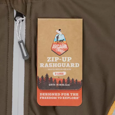 Arcadia Trail® Zip-Up Rashguard - Image 7