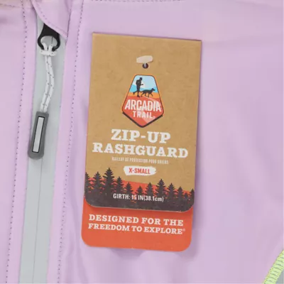 Arcadia Trail® Zip-Up Rashguard - Image 7