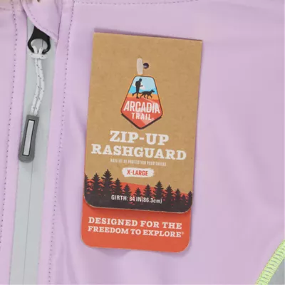 Arcadia Trail® Zip-Up Rashguard - Image 7