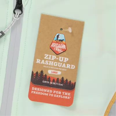 Arcadia Trail® Zip-Up Rashguard - Image 7