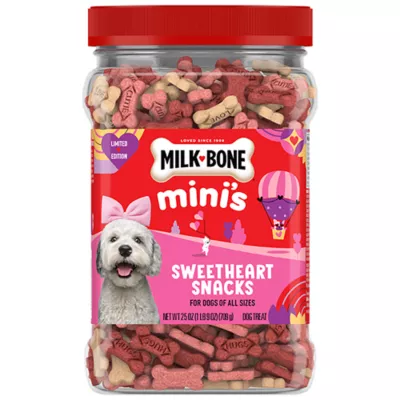 Milkbone Valentine All Life Stages Mini Biscuit Dog Treats - 25 oz - Image 1