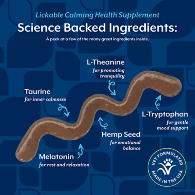 Product NaturVet Lickable Calming Health Supplement for Cats, Salmon Flavor, 3.2 fl oz