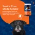 NaturVet Senior Dog Daily Care All-In-One Supplements, 8-In-1 Support, Hickory Smoked Bacon, 60 Ct image thumbnail 2
