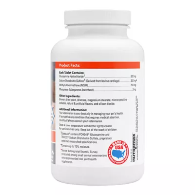Product Nutramax Cosequin Joint Health Supplement Plus MSM for Dogs, 132 Chewable Tablets