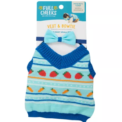 Full Cheeks® Small Pet Vest & Bowtie Costume - Image 4