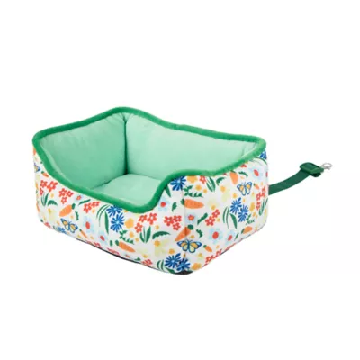 Full Cheeks® Small Pet Floral Cuddler Bed - Image 1