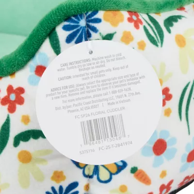 Full Cheeks® Small Pet Floral Cuddler Bed - Image 5