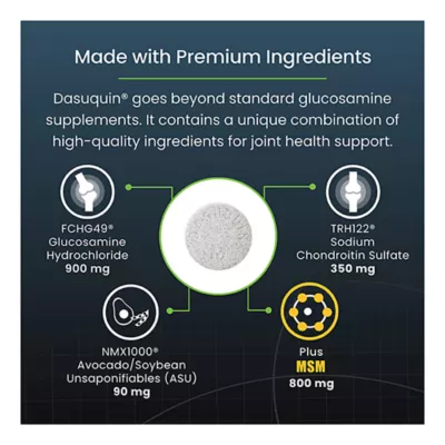 Nutramax Dasuquin with MSM, Joint Health Supplement, Chewable Tablets, 150 Count - Image 6
