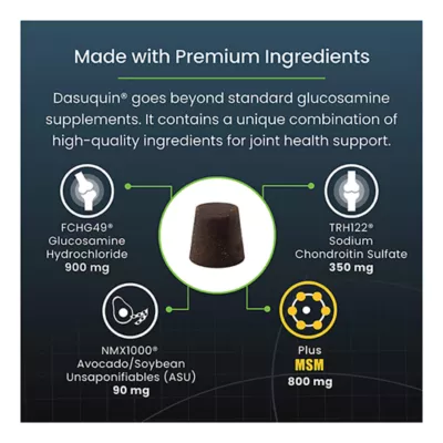 Product Nutramax Dasuquin with MSM for Large Dogs 60lbs and Over, Joint Supplement, Soft Chews, 150 Count